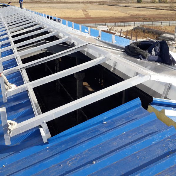 Изготовление и установка Свето-вентиляционного конька для Молочно-товарных ферм